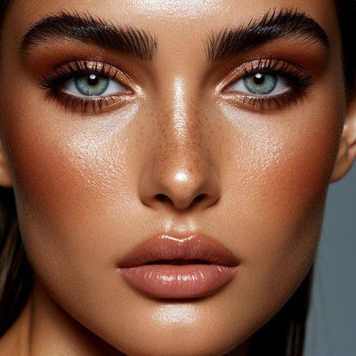 Декоративні контактні лінзи без діоптрій, La Girl Blue MIX83 фото