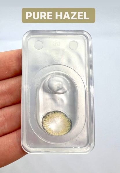 Кольорові контактні лінзи з діоптріями, Pure Hazel PWR19 фото