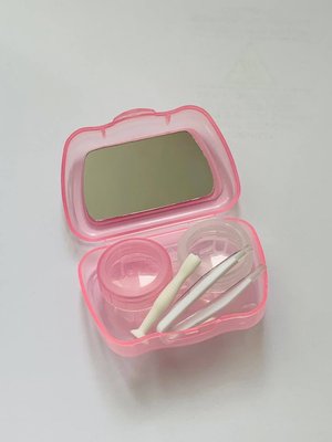 Набор для хранения контактных линз, розовый CON6 фото