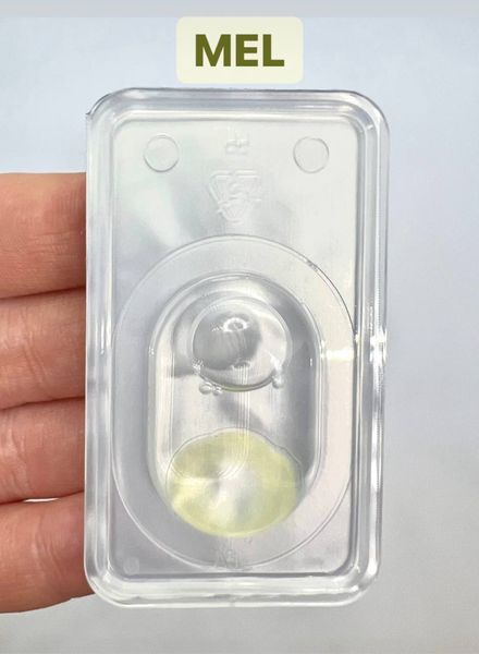 Цветные контактные линзы с диоптриями, Mel PWR14 фото