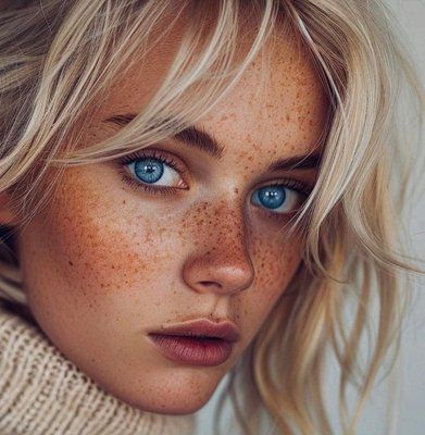 Декоративні контактні лінзи без діоптрій, Wildness Blue MIX90 фото
