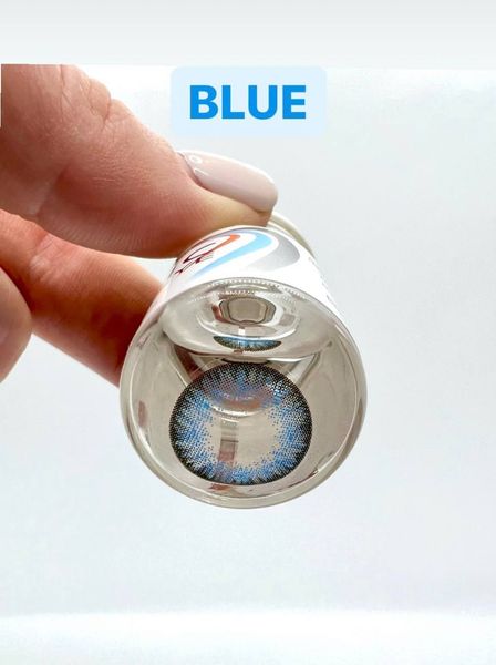 Цветные контактные линзы с диоптриями, Egypt Blue PWR1 фото