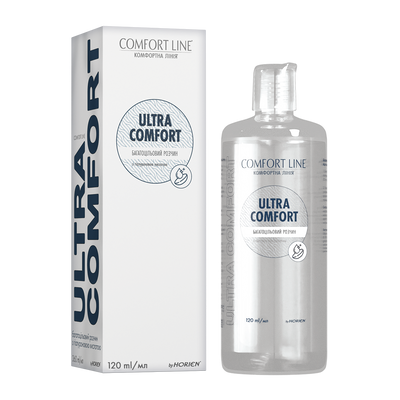 Розчин для зберігання та дезинфекції лінз Comfort Line CL120 фото