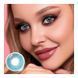 Цветные контактные линзы без диоптрий, Love Story Serotonin Blue PLANO94 фото 1