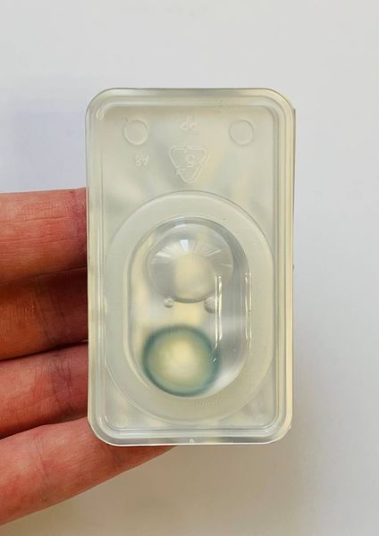 Декоративные контактные линзы без диоптрий, Seafoam Papakolea Green MIX99 фото