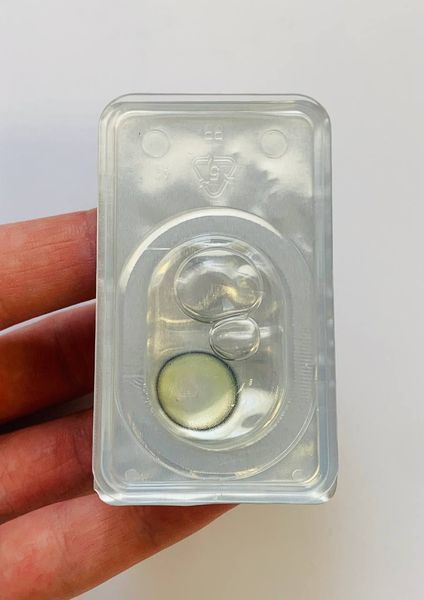Кольорові контактні лінзи без діоптрій, X-Green Flare PLANO101 фото