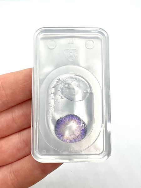Цветные контактные линзы без диоптрий, Amethyst PLANO7 фото