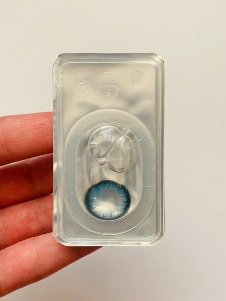 Декоративні контактні лінзи без діоптрій, Dawn Blue MIX56 фото