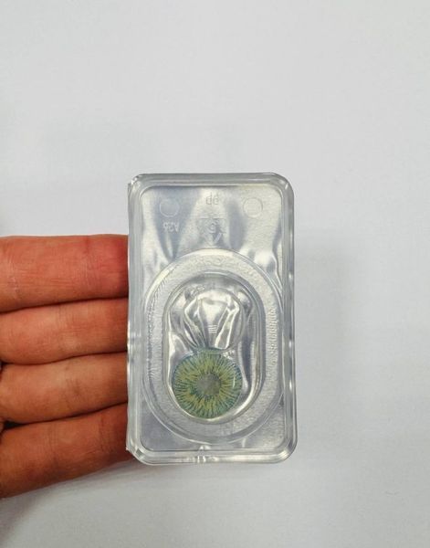 Декоративні контактні лінзи без діоптрій, Rare Iris Green MIX108 фото