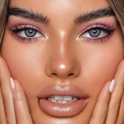 Декоративні контактні лінзи без діоптрій, Gem Blue Gray MIX72 фото