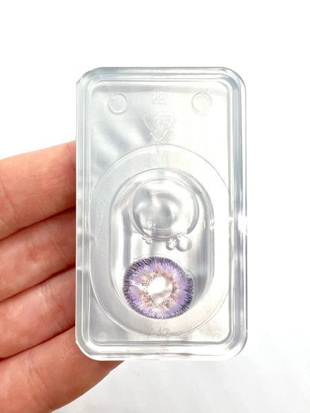 Декоративні контактні лінзи без діоптрій, Angel-Ice-Purple MIX11 фото