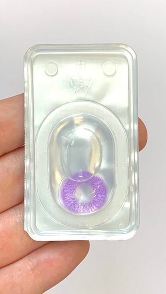 Декоративні контактні лінзи без діоптрій, Lee Bible Purple MIX68 фото